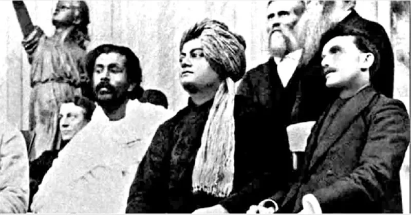 Swami Vivekananda at Chicago in the World s Parliament of Religions 1893 jpg