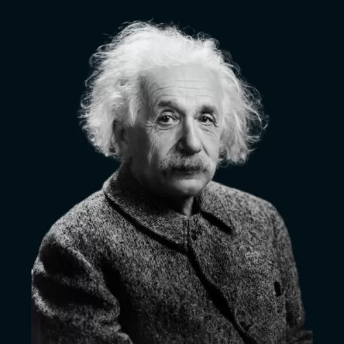 Profile Image Of Albert Einstein