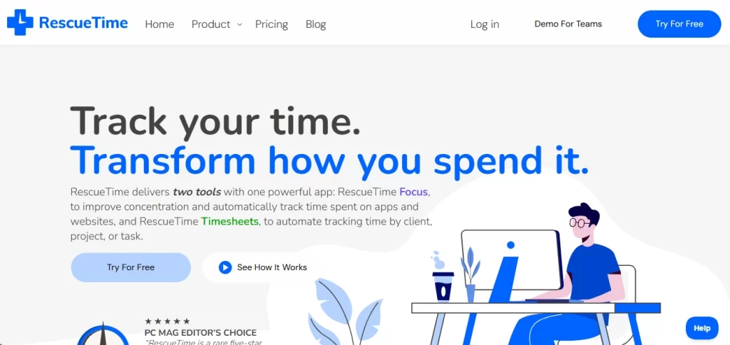 5 Best Time Management Apps for People Who Are Tired of Being Busy 7 RescueTime Website
