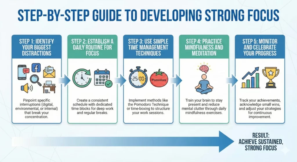Step-by-Step Guide to Developing Strong Focus