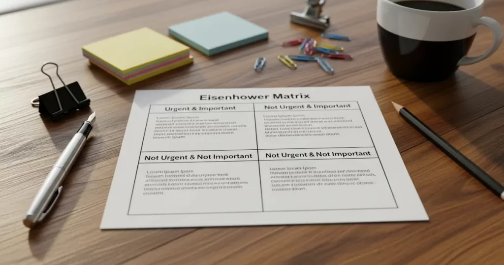 The Eisenhower Matrix: Prioritize Your Tasks Like a Pro 1 The Eisenhower Matrix Diagram