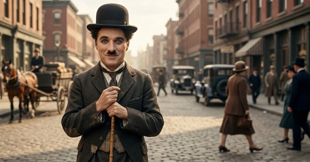 Biography and quotes of Charlie Chaplin
