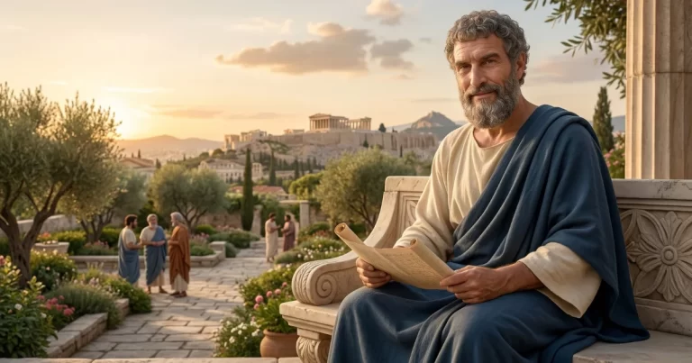 Biography and quotes of Epicurus