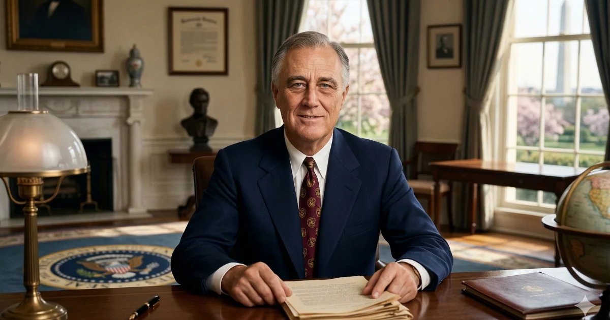 Biography And Quotes Of Franklin D. Roosevelt