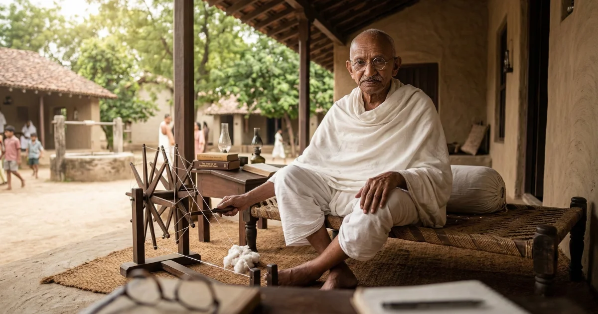 Biography and quotes of Mahatma Gandhi