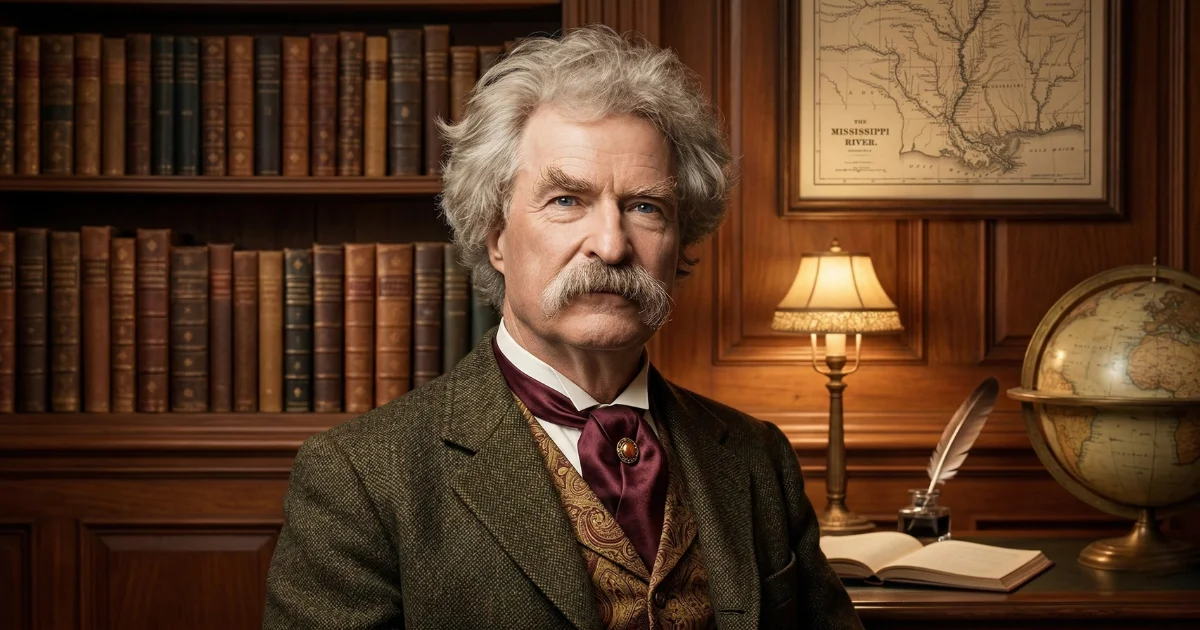 Biography and quotes of Mark Twain
